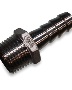 Hose nozzle 1/2"  m SST